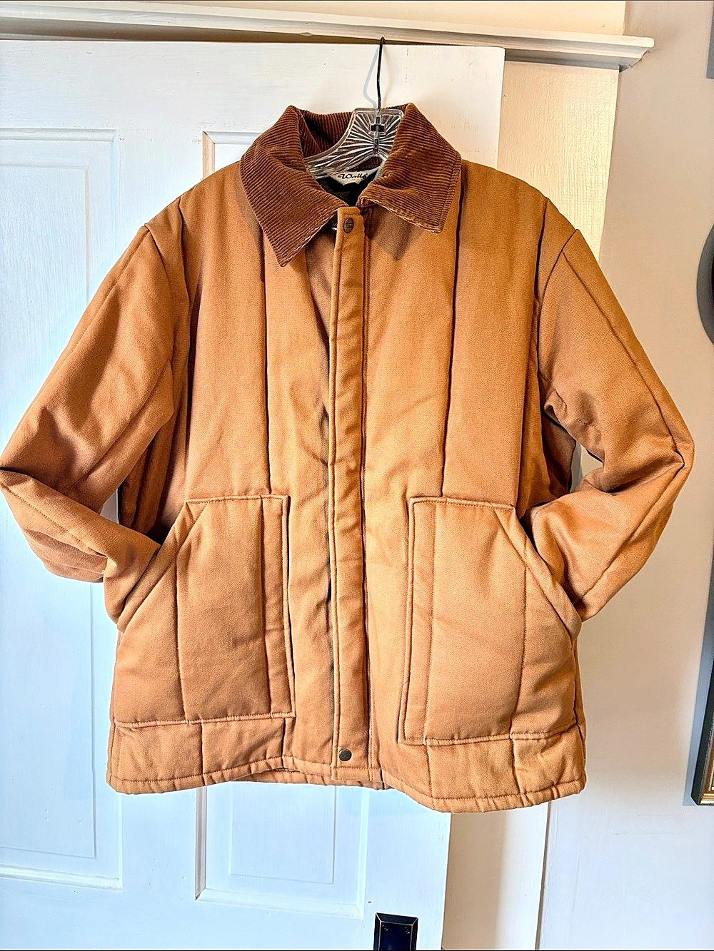 Walls Vintage Insulated Duck Work Jacket Brown